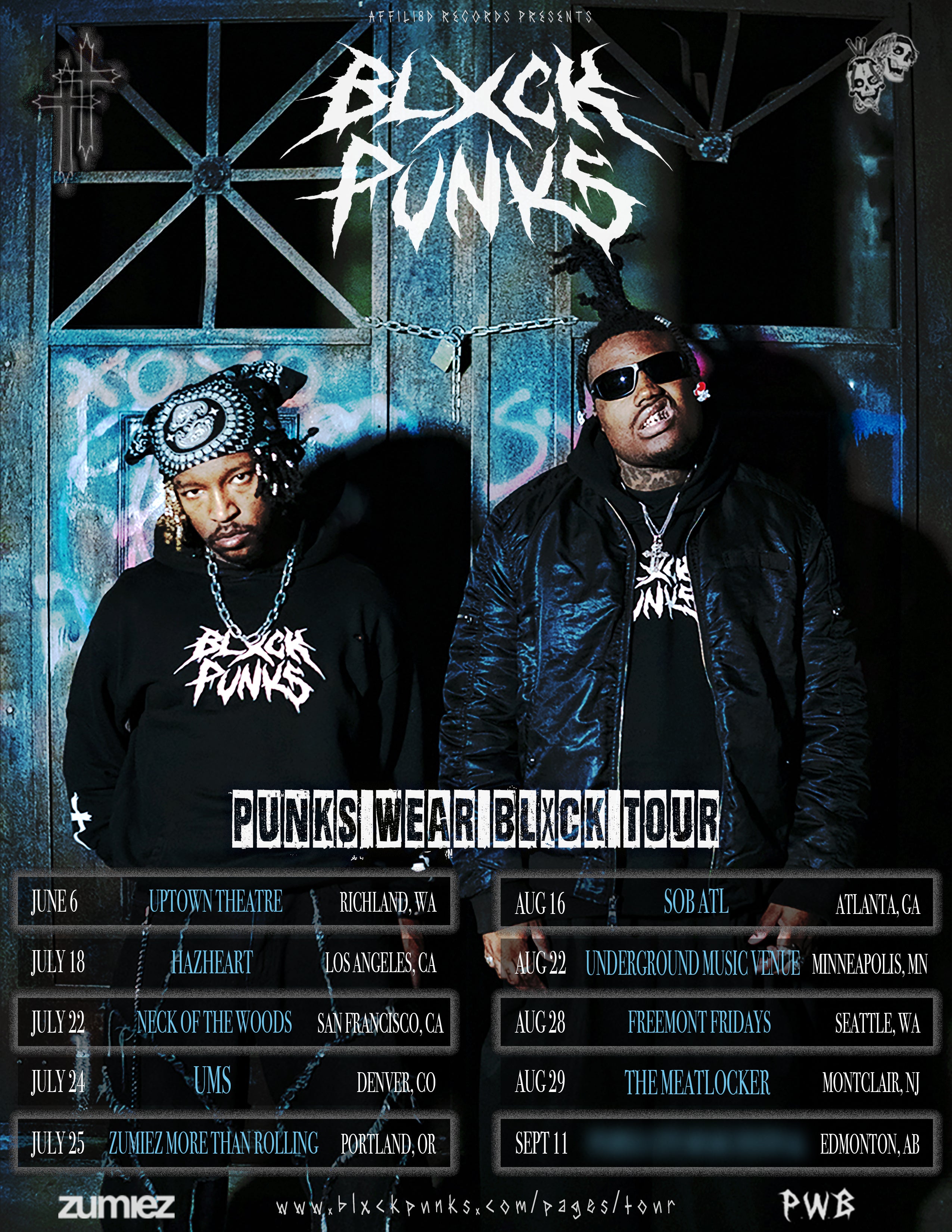 TOUR – BLXCKPUNKS